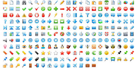 16x16 Free Application Icons