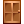 Closed door icon