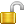 Open lock icon