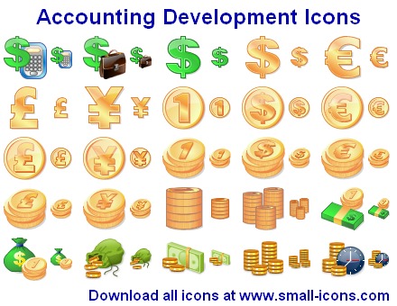 Accounting Development Icons screenshot