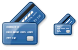 Bank cards icons
