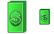 Dollar bundle icons
