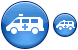 Ambulance car ico