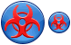 Bio hazard icons
