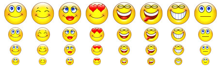 Cute Smile Icons