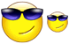 Sun glasses icons