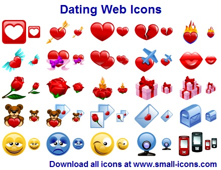 Dating Web Icons 2013.1 screenshot