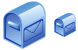 Mail box icons