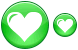 Heart icons