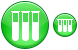 Test tubes icons