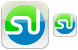 Stumbleupon button icons