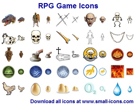 RPG Game Icons screenshot