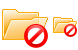 Forbidden folder ico
