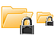 Locked folder icons