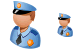 Police- officer icons