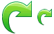 Green redo icon