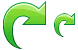 Green redo icons