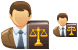 Lawyer icons