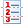 Numbered list icon