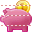 Piggy bank icon