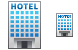 Hotel icons