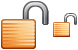 Open lock icons