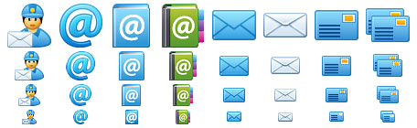 Small Email Icons