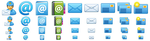 Small Email Icons