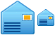 Open message icons
