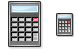 Calculator icons