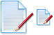 Edit document icons