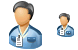 Security guard icons