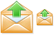 Send letter icons