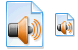 Sound file icons