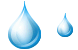 Water drop icons