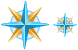 Wind rose icons