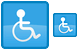 Disabled person icon