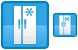 Full-size refrigerator icons