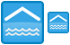 Indoor pool icon