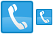 Phone line icon