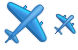 Airplane icons