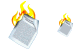 Burn document 3d