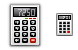 Calculator icons