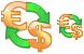 Conversion of currency icons