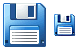 Floppy icons