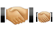 Handshake icons