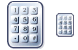 Keypad icons