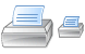 Laser printer icons