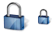 Lock icons