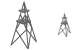 Oil derrick icons